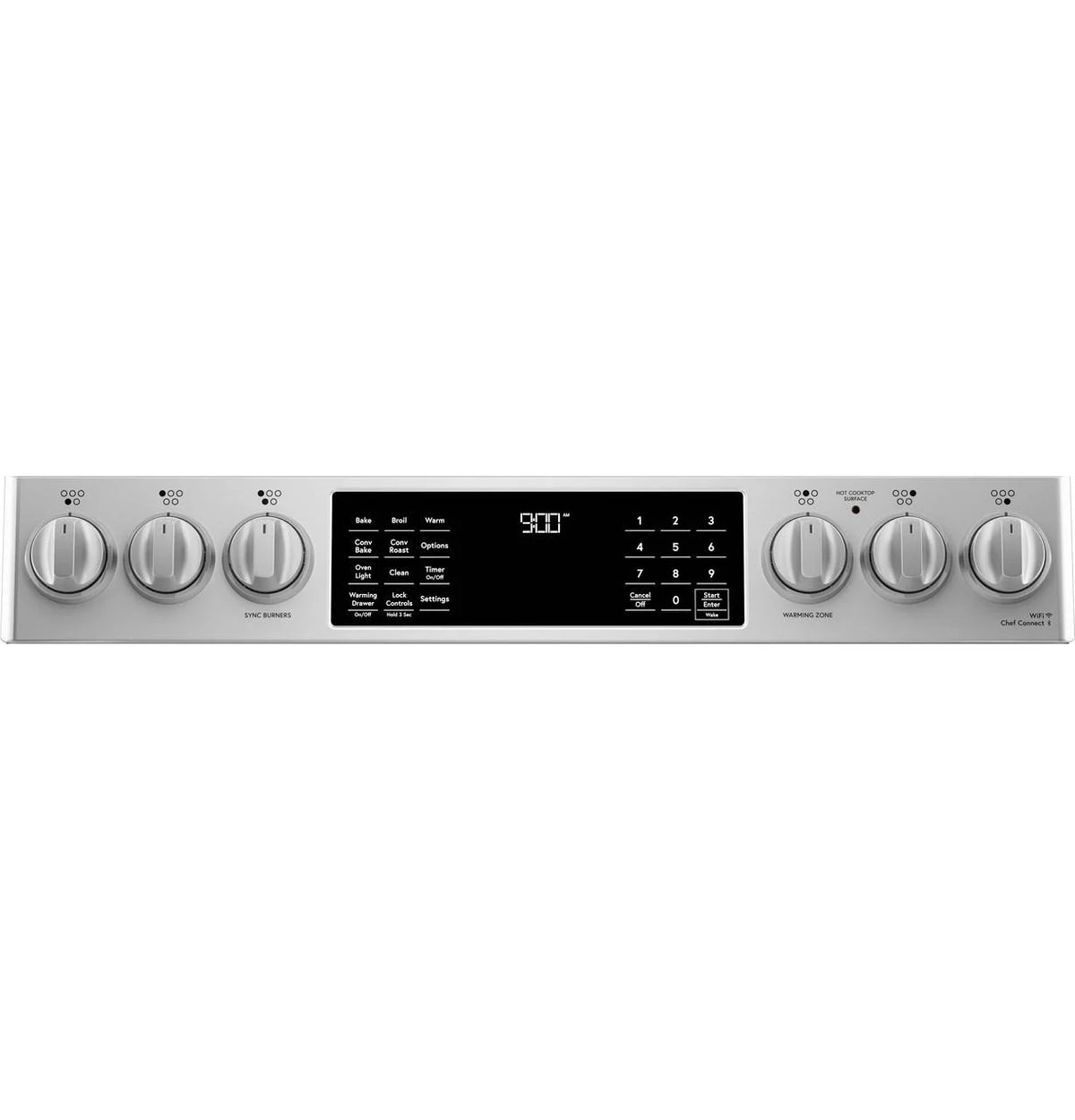 CAFE CHS90XP2MS1 slide in electric range