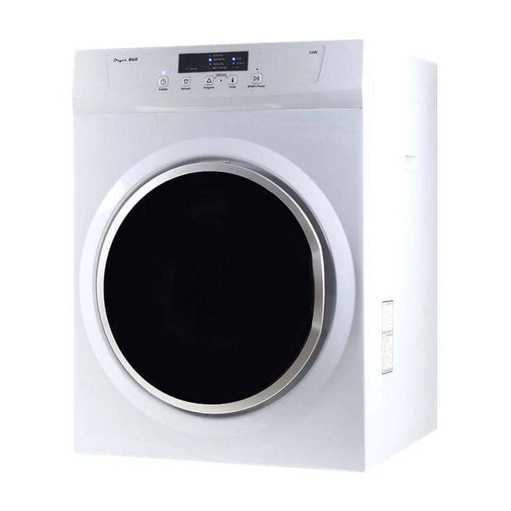 3.5 cu.ft. Compact Electric Standard Dryer with Refresh function, Sensor Dry, Wrinkle guard