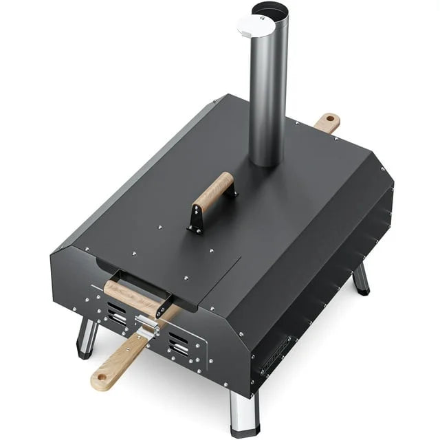 Lilypelle 16�� Dual-Fuel Outdoor Pizza Oven, Portable