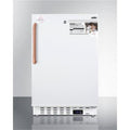 Summit  20 in. ADA Compliant Built-in Undercounter Momcube All-freezer for Breast Milk Storage with Lock & Copper Handle