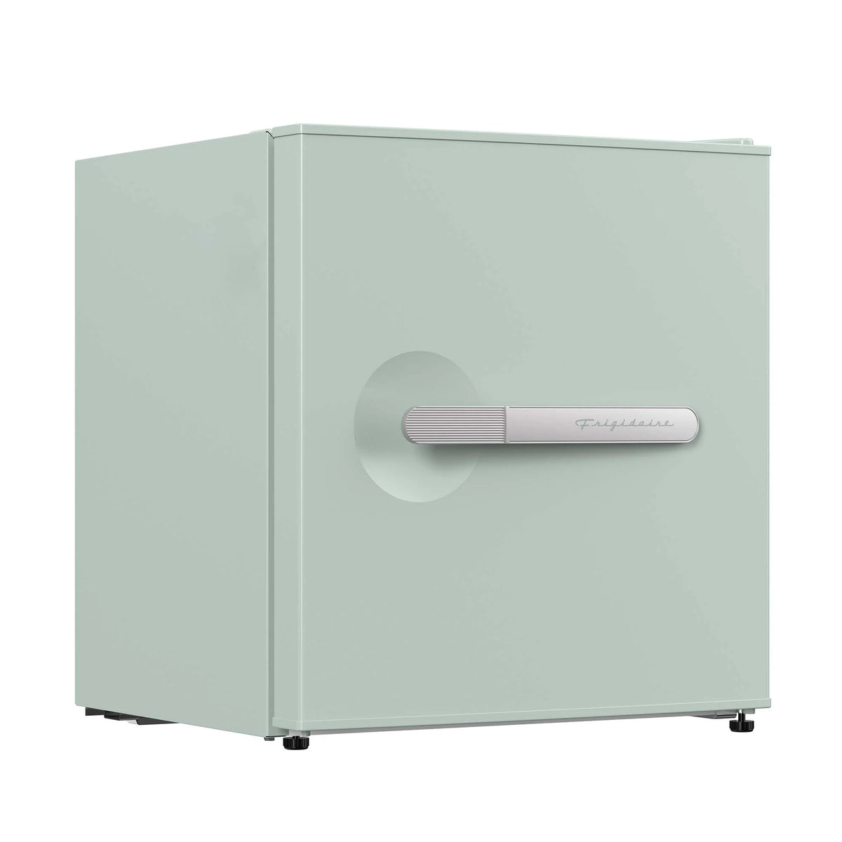 Frigidaire 1.6 cu ft retro compact fridge built in side bottle opener-W: 19.01" x L: 18.7" X H: 19.8" (Azure)