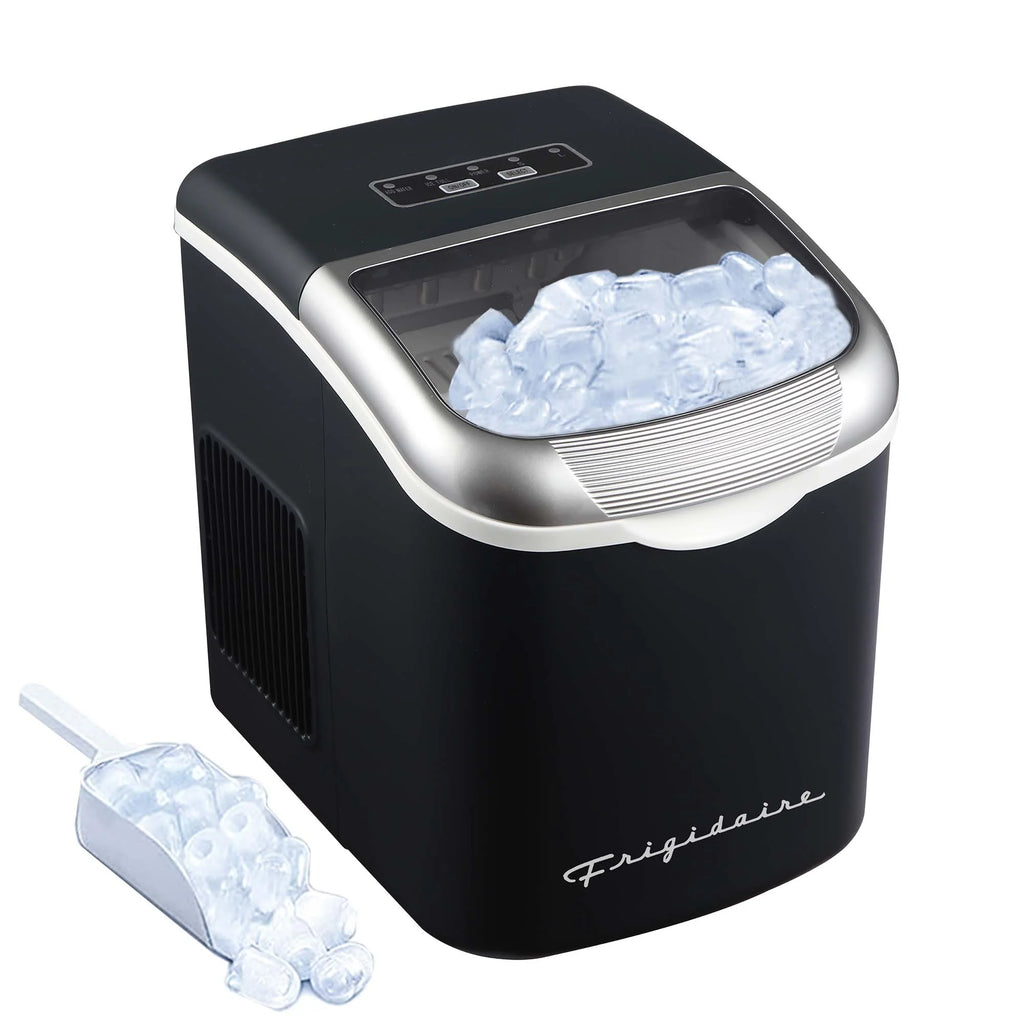 Frigidaire, 26 Lbs. Ice Maker, Bullet Shaped Ice, Rgwhite
