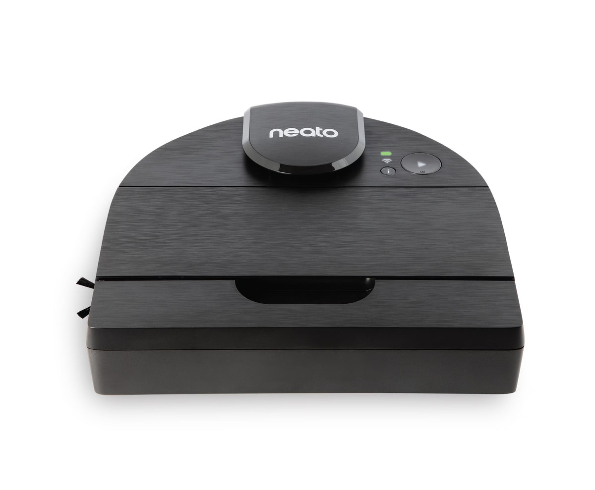 Open Box Neato D9 Intelligent Robot Vacuum Wi-Fi Connected with LIDAR Navigation in Black