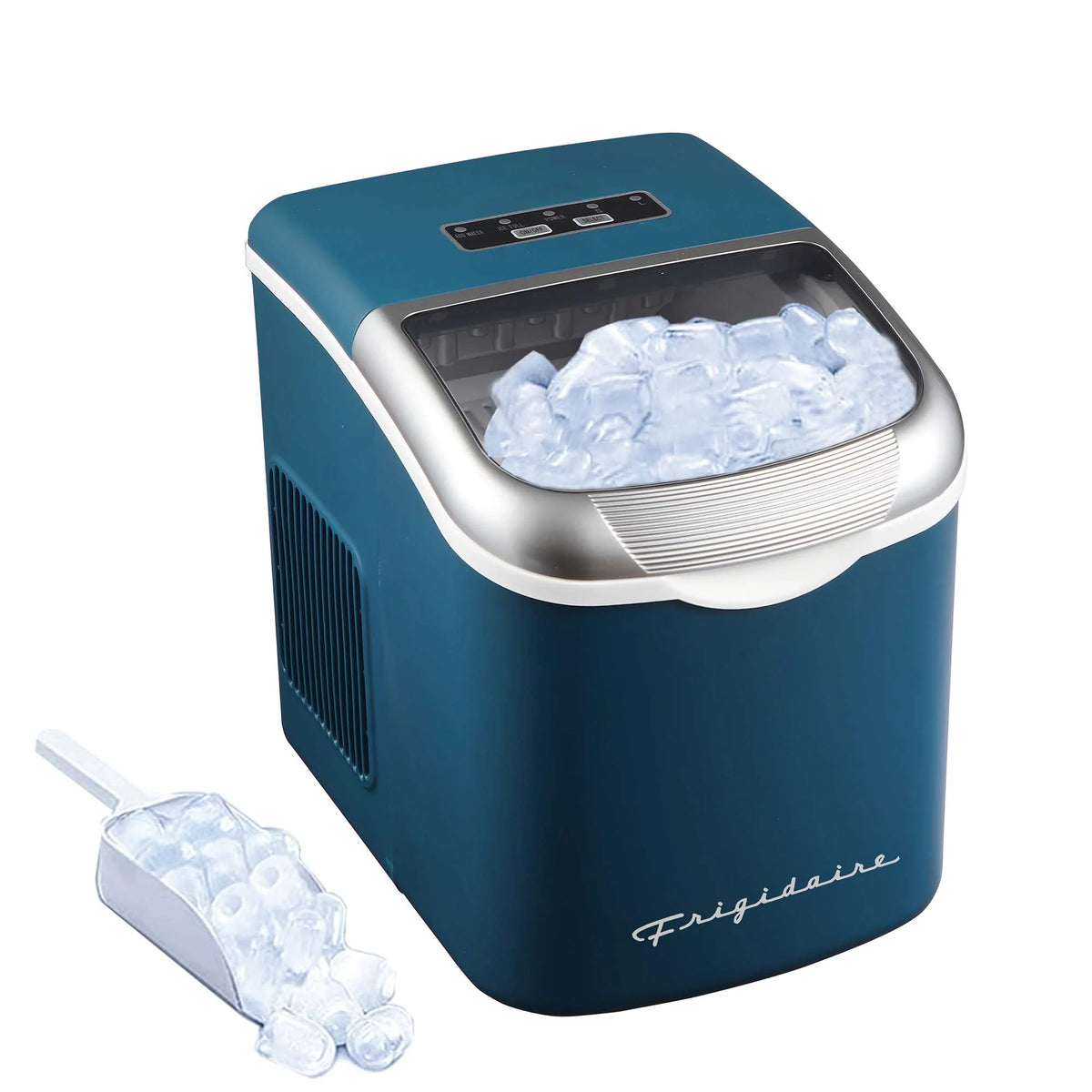 Frigidaire, 26 Lbs. Ice Maker, Bullet Shaped Ice, Rgwhite