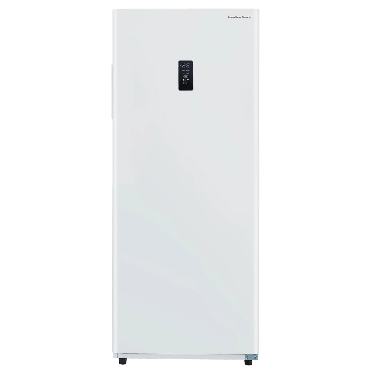 Hamilton Beach 17 cu. ft. Convertible Freezer Refrigerator, Upright Fridge Freezer with Electronic Temperature Control, Energy Efficient White Convertible Fridge - HBFRF1798, White