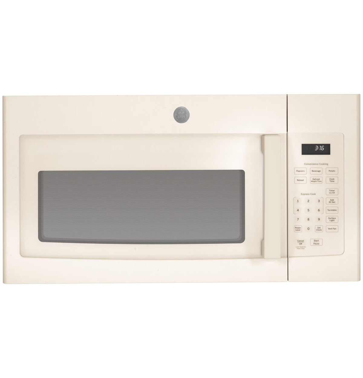 GE JVM3160RFSS 30 Over-the-Range Microwave Oven with 1.6 cu. ft. Capacity 2-Speed 300 CFM Venting in Stainless Steel