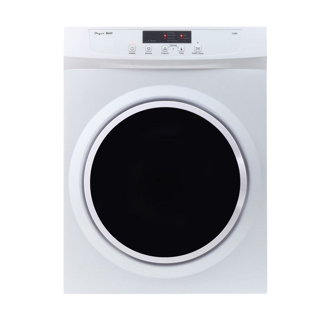 Equator 3.5 cu.ft. 110 V Front Load Compact Standard Vented Sensor Dry/Refresh in White