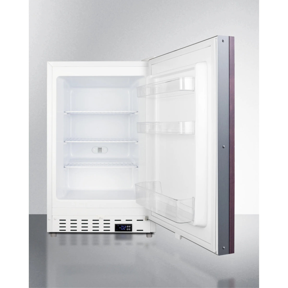 Summit Alfz36 21 Inches Wide 2.68 Cu. Ft. Built-In / Free Standing Upright Compact Freezer -