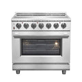 Forno Massimo 36-Inch Freestanding Chef Door Electric Range, True Convection Oven
