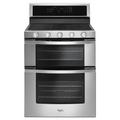 Whirlpool 30a?? 6.0 cu ft Gas Double Oven Range in Stainless Steel