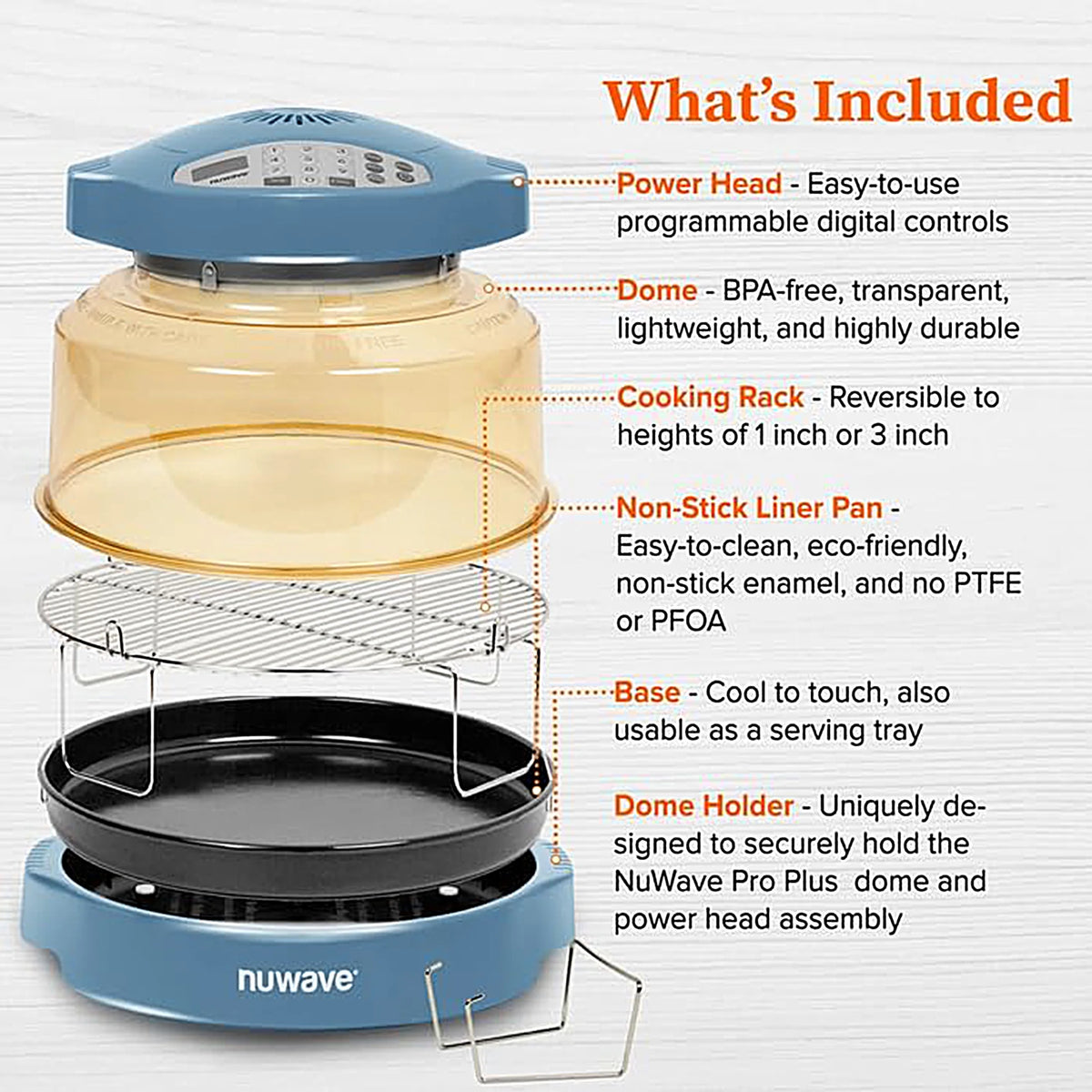 NuWave Pro Plus 2 Air Fryer, Black