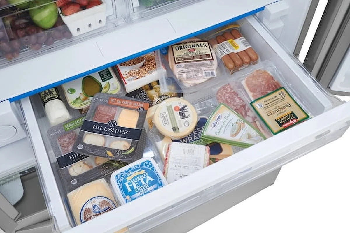 Frigidaire FRFN2813AF 29 Cu. Ft. Standard-Depth French Door Refrigerator, Stainless Steel