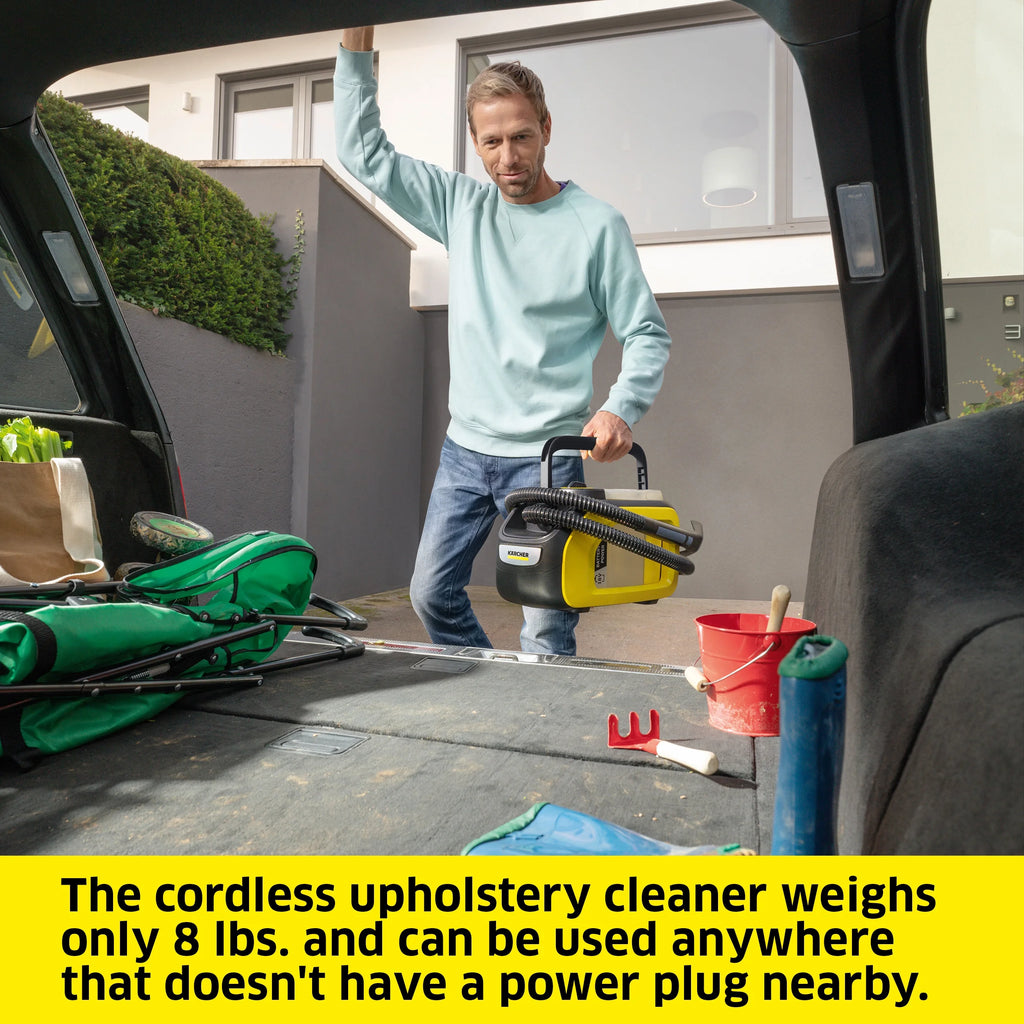 Karcher Cordless Carpet and Upholstery Cleaner, SE 3-18 , Spot Cleaner - Tool Only