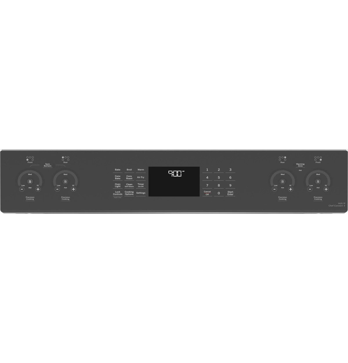 GE Profile 30 in 5.3 cu ft Slide-In Electric Induction Range in Stainless Steel