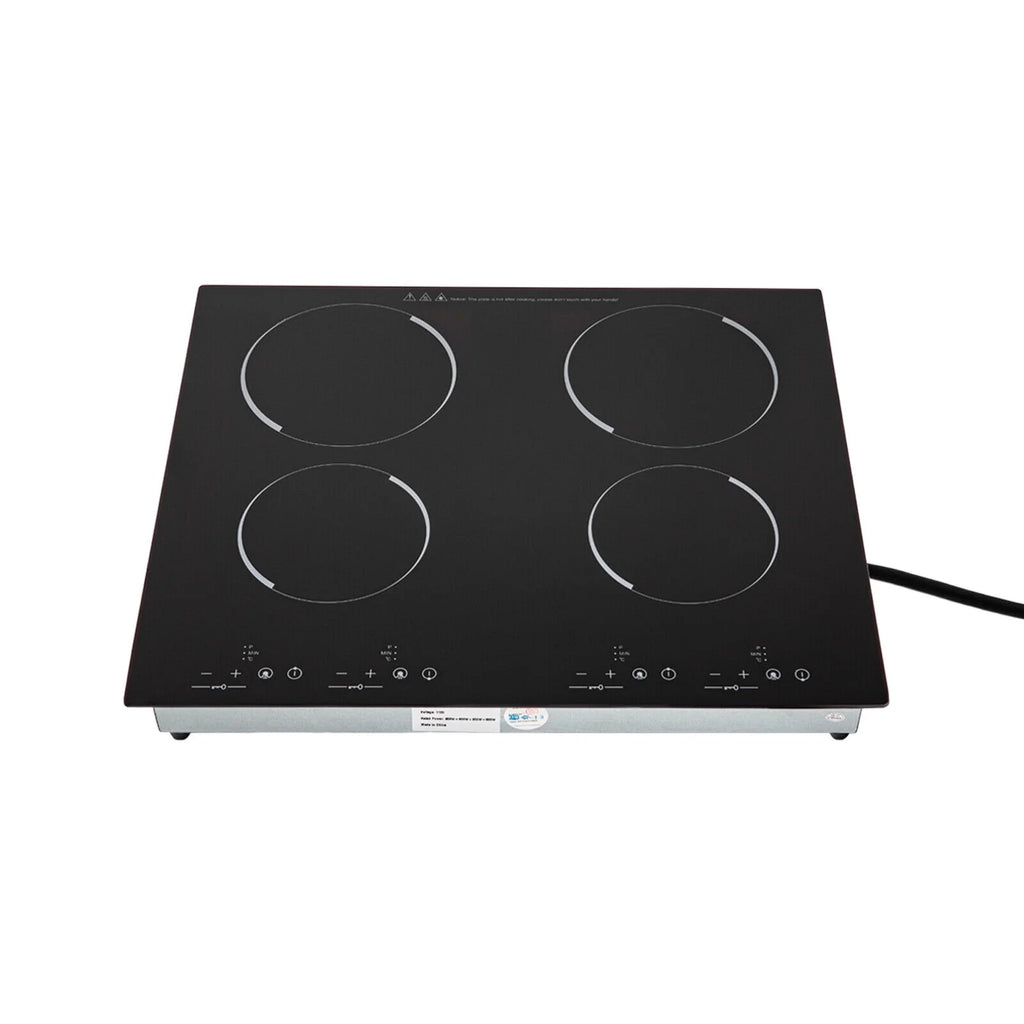 4-Burners Electric Ceramic Cooktop Built-in Cooktop Stove Ceramic Cooking Stove for kitchens, cabins