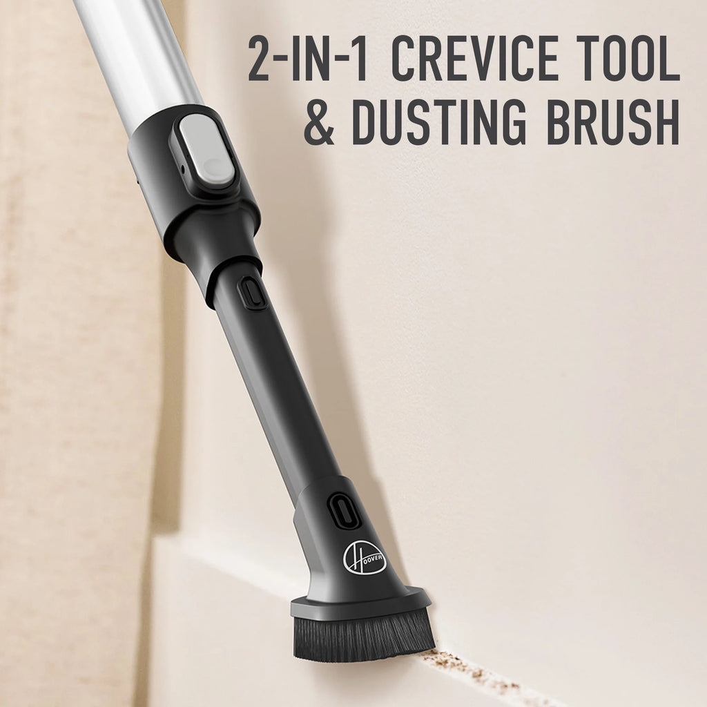Hoover Excelerate, Cordless Stick Vacuum, for Carpet & Hard Floor, Lightweight, LED Headlights, up to 25 Min. Runtime for All-Home Daily Use, BH59010V
