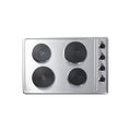 SUMMIT 30" Wide 208/240V 4-Burner Solid Disk Cooktop