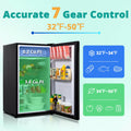 Smeta 3.2 Cu ft Compact Refrigerator 115V Quiet Fridge Fresh Food Energy Saving Home Office Bedroom