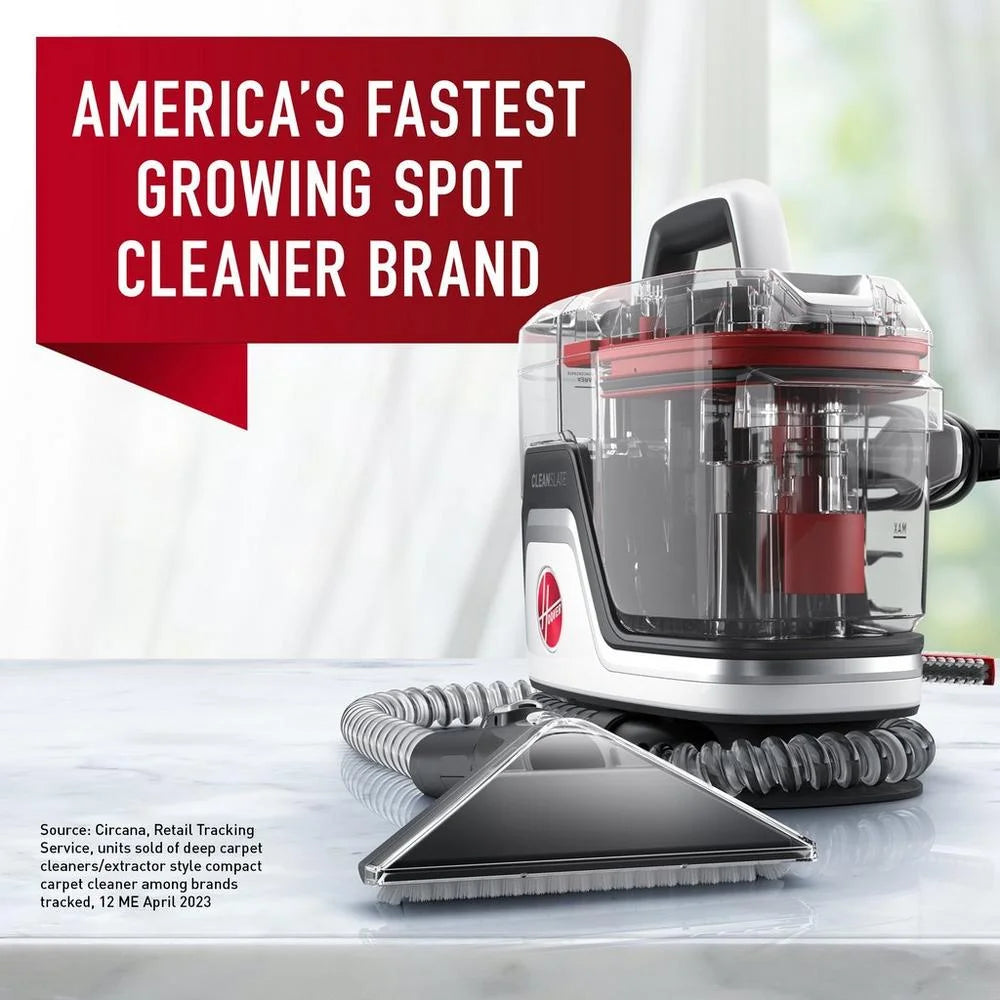 Hoover CleanSlate, Portable Spot Cleaner, for Carpet, Upholstery & Stairs, Pet Stain Removal, Lightweight, FH14010