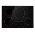 Empava 30 inch Electric Stove Induction Cooktop with 4 Boost Burners Smooth Surface Vitro Ceramic Glass in Black