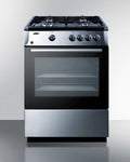 Summit, 24" Wide Gas Range