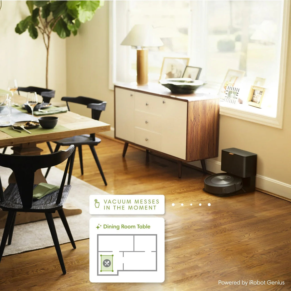 iRobot? Roomba? j7+ (7550) Self-Emptying Robot Vacuum Cleaner - Smart Mapping