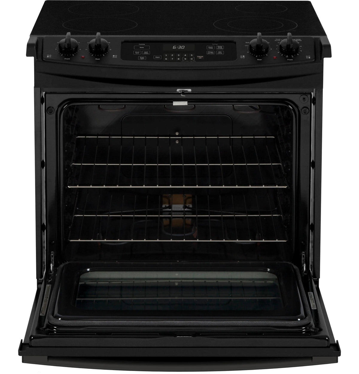 GE APPLIANCES JD630DTBB drop in electric range