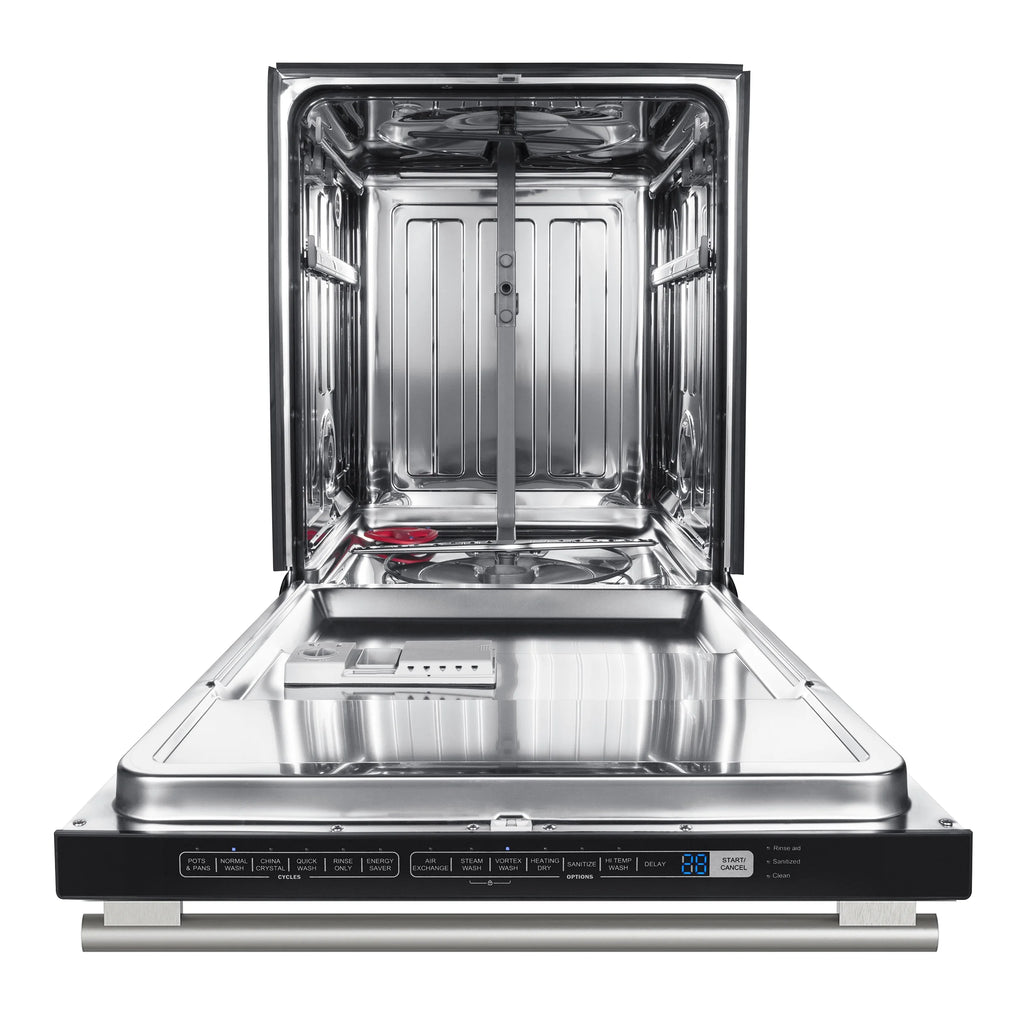 Forno FDWBI806724B 49 dBA Black Top Control Dishwasher