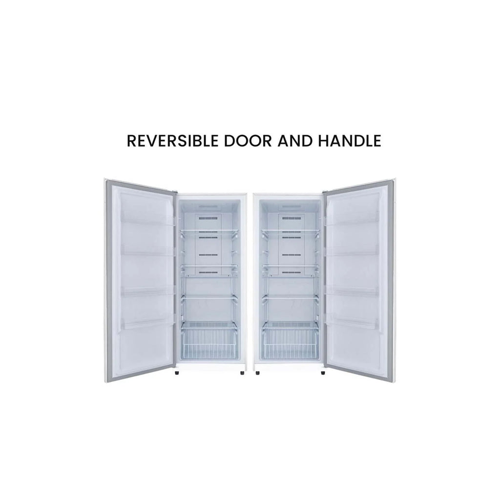 Conserv 17 cu. ft Convertible Upright Freezer/Refrigerator in Stainless