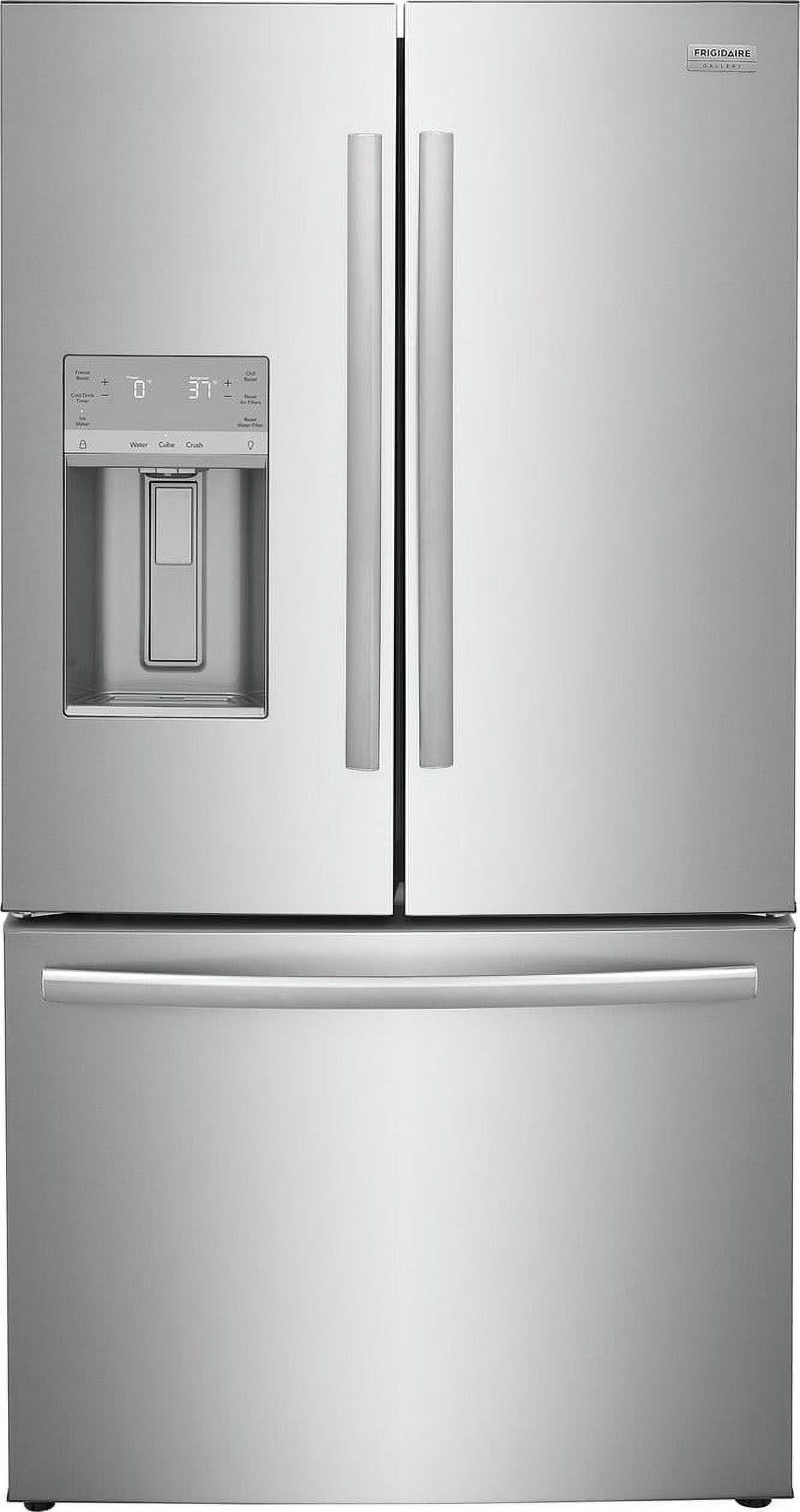 Frigidaire Gallery GRFC2353AF 22.6 Cu. Ft. Counter-Depth French Door Refrigerator, Stainless Steel