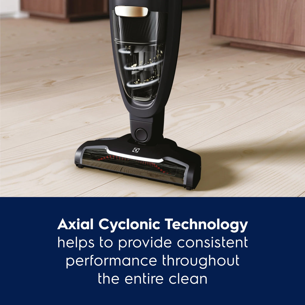Electrolux WellQ7 Cordless 2-in-1 Vacuum Cleaner, Granite Grey