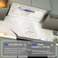 EKON Kitchen Expert 30 inch 900 CFM Convertible Insert Range Hood  with Remote control