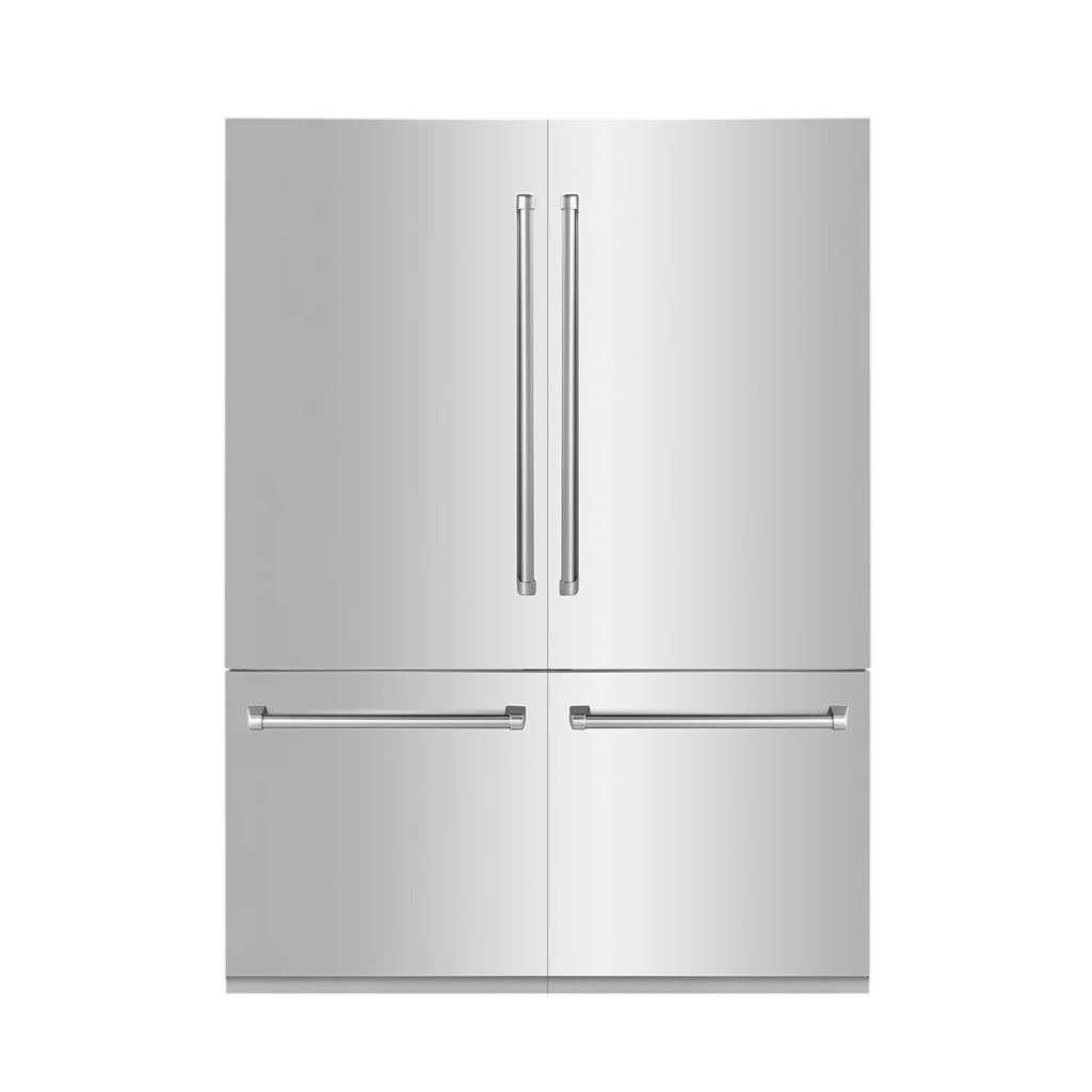 ZLINE KITCHEN AND BATH RBIVBS60 french door built in refrigerator