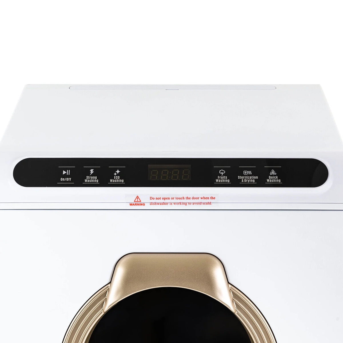 Portable Countertop Dishwasher Air Drying 5 Programs W/ 7L Water Tank 110V