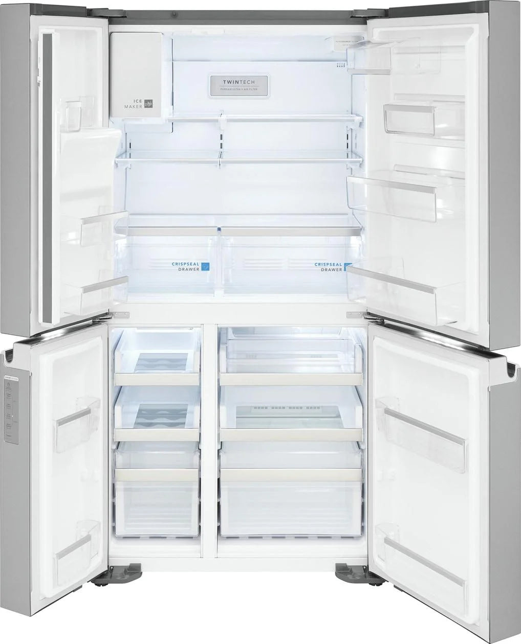 Frigidaire GRQC2255BF 36" 22 Cu. Ft 4 Door Refrigerator, Stainless Steel