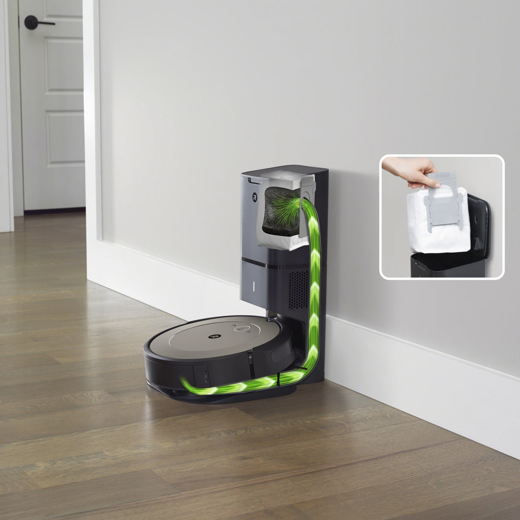 iRobot? Roomba? i1+ (1552) Wi-Fi? Connected Robot Vacuum with Automatic Dirt Disposal