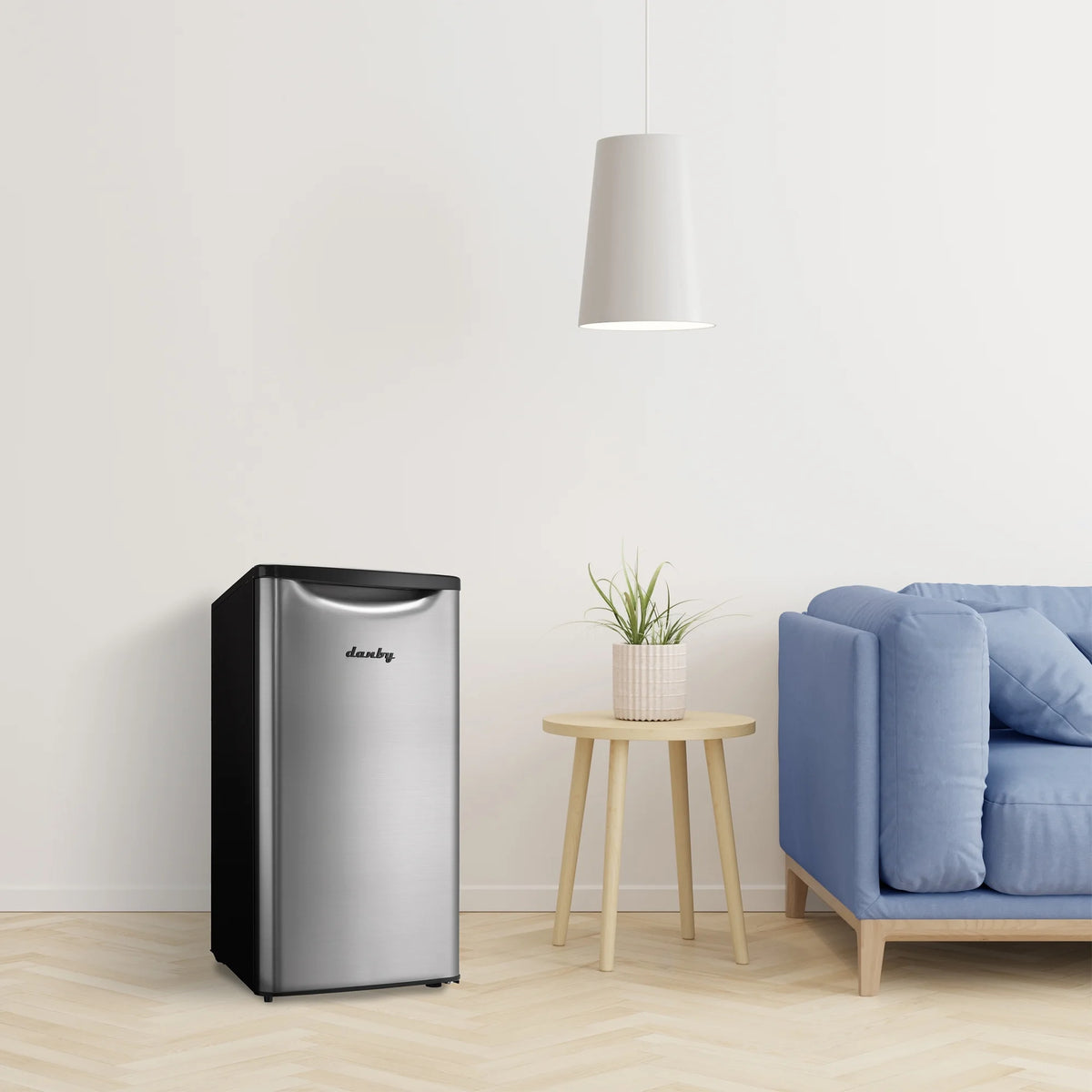 Danby 3.3 cu. ft. Compact Fridge in Stainless Steel (DAR033A6BSLDB)