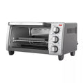 BLACK+DECKER 4 Slice Air Fryer Toaster Oven Silver