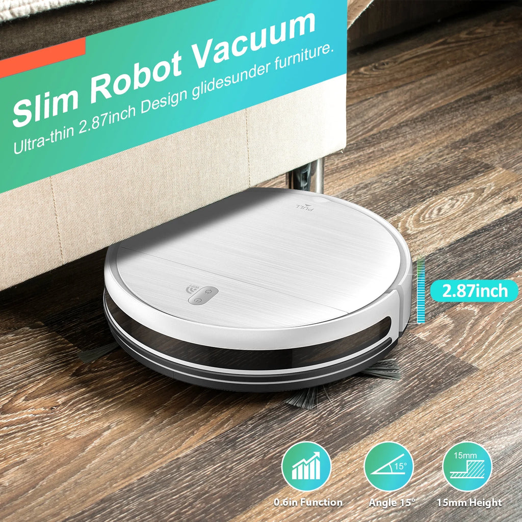 ONSON Robot Vacuum Cleaner, 2 in 1 Mop Combo for Pet Hair, Hard Floor