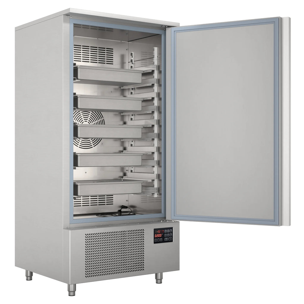 Commercial 10 Pan Reach-in Blast Chiller 88 lbs Rapid Chill / 77 lbs Rapid Freeze