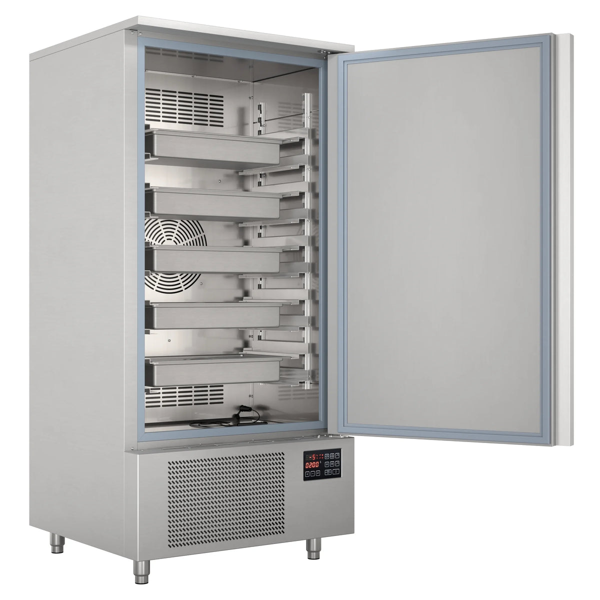 Commercial 10 Pan Reach-in Blast Chiller 88 lbs Rapid Chill / 77 lbs Rapid Freeze