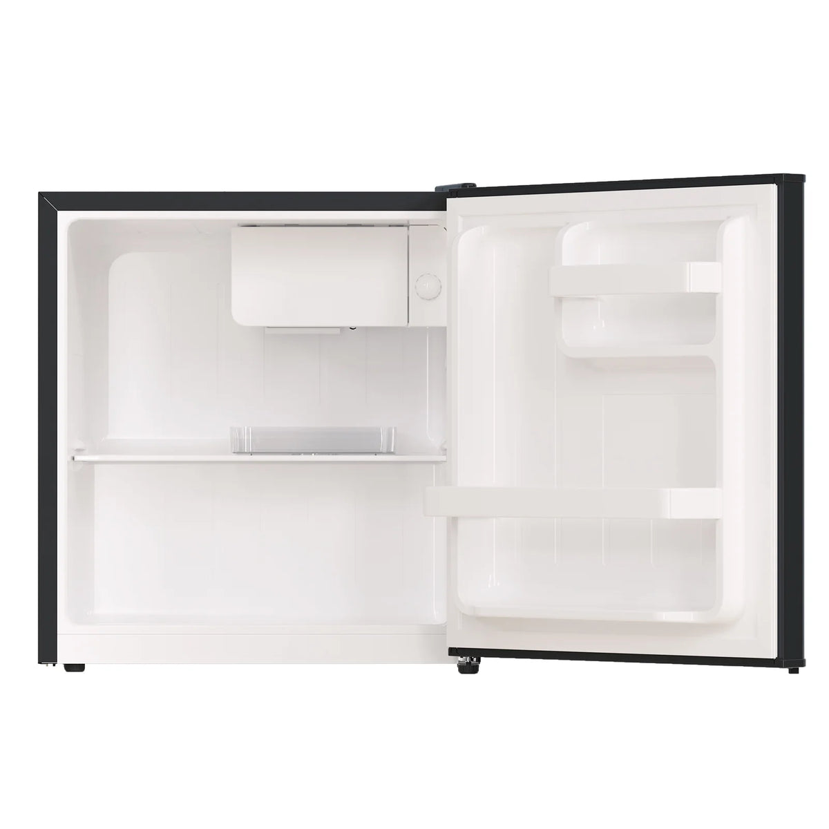 1.7 Cubic Feet Freestanding Mini Fridge Compact refrigerator black
