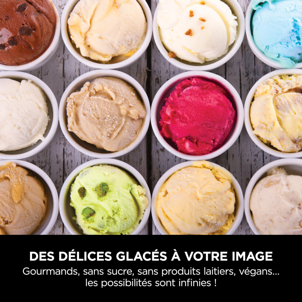 Ninja CREAMi machine à crème glacée et à desserts glacés NC302EU