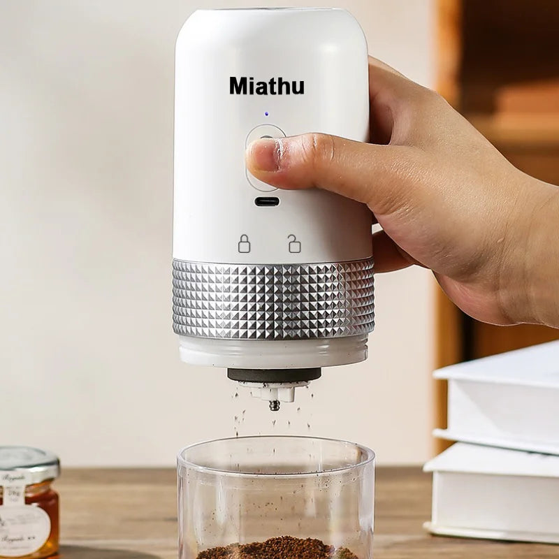 Miathu Portable Coffee Maker for Camping, Electric  Travel Espresso Machine
