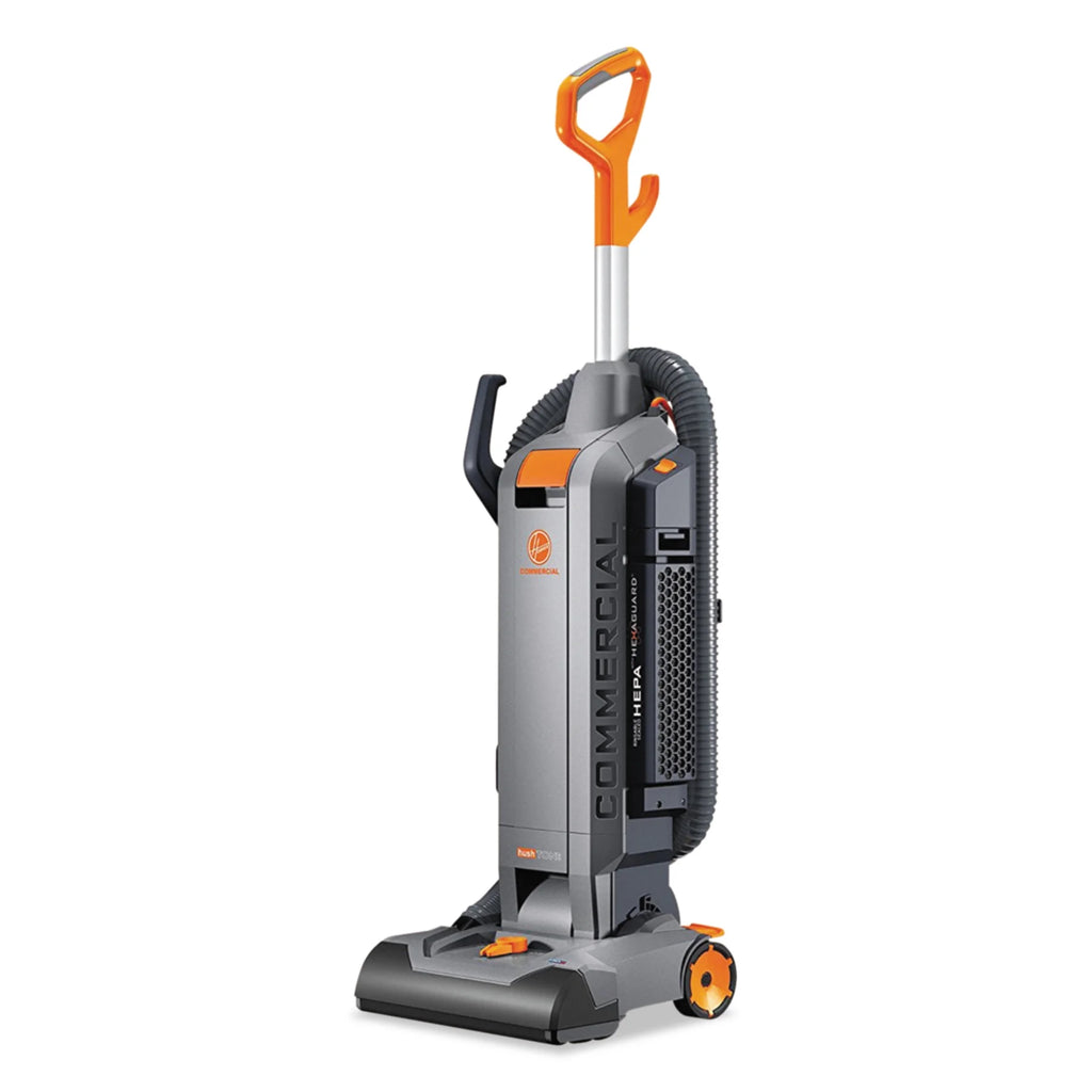 Hoover Commercial HushTone 13+ Plus Upright Vacuum Cleaner, Gray, CH54113