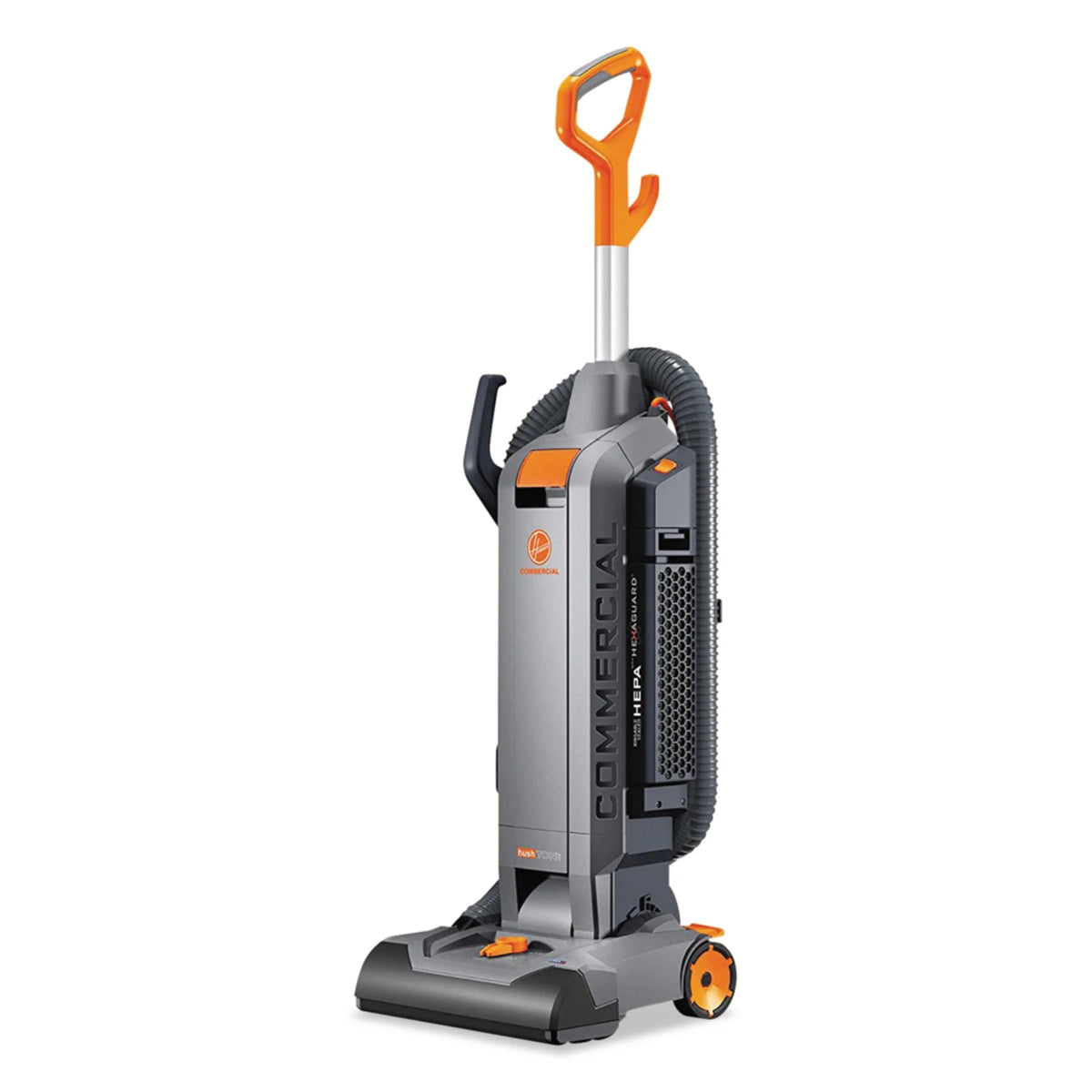 Hoover Commercial HushTone 13+ Plus Upright Vacuum Cleaner, Gray, CH54113