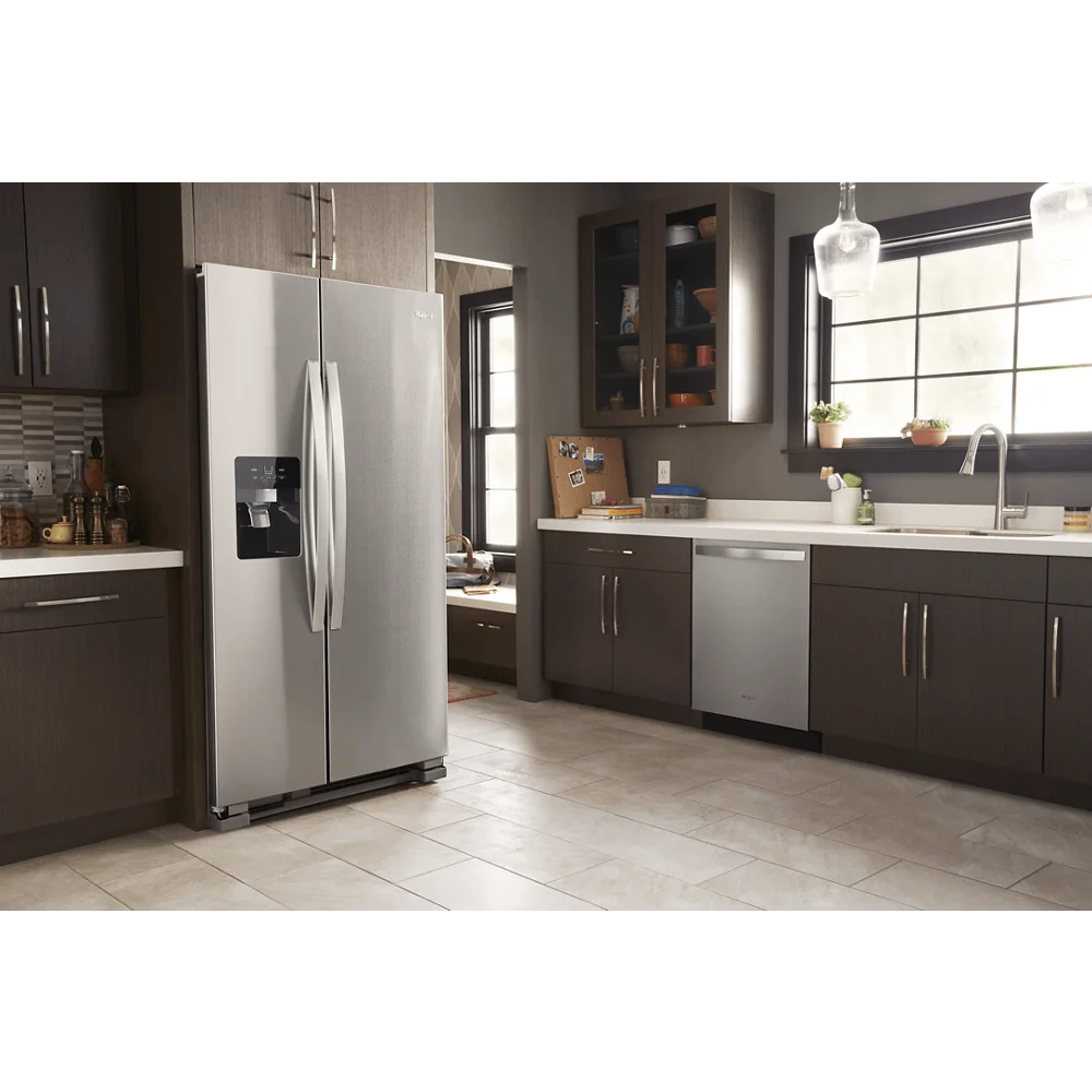 WHIRLPOOL WRS555SIHZ side by side freestanding refrigerator