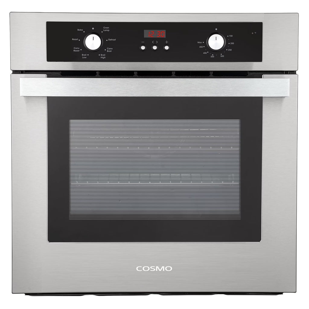 Cosmo C51EIX 24 in. Electric Built-In Stainless Steel Convection Wall Oven