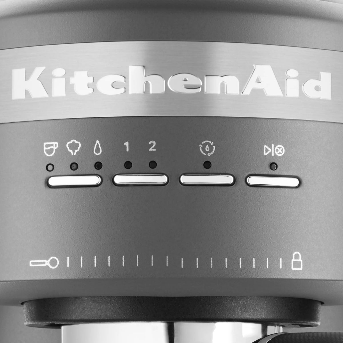 KitchenAid Semi-Automatic Espresso Machine, Charcoal Grey, KES6403