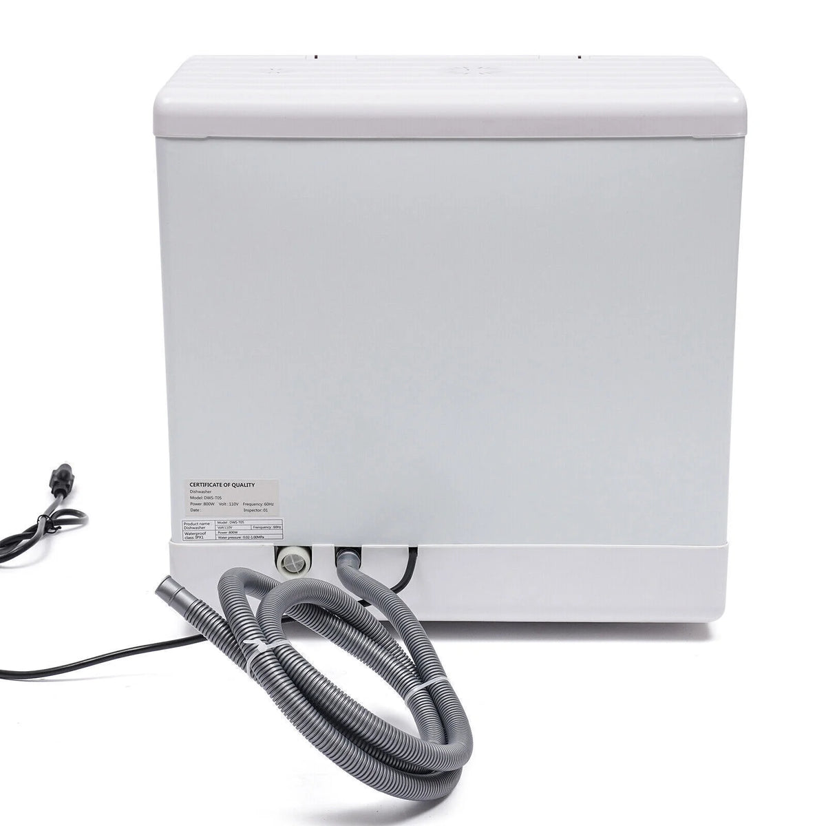 Large Capacity Portable Countertop Dishwasher 3 Washing Programs 1200W 110V